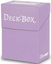 Кутия за карти Ultra Pro Deck Case Standard Size - Lilac (80 бр.) -1