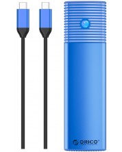 Кутия за SSD Orico - PWM2-G2, M.2 NVMe M/B, USB 3.2, синя -1