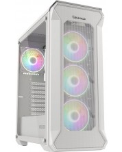 Кутия Genesis - Irid 505 V2 ARGB, mid tower, бяла/прозрачна