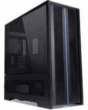 Кутия Lian-Li - O11 V3000 PLUS, full tower, черна/прозрачна -1