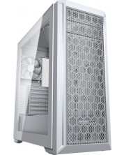 Кутия COUGAR - MX330-G Pro, mid tower, бяла/прозрачна -1