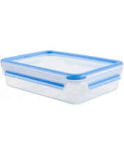 Кутия за храна Tefal - Clip & Close, K3021812, 800 ml, синя
