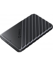 Кутия за твърд диск Orico - 25PW1-U3, USB 3.0, 2.5'', черна -1