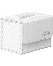 Кутия за карти Ultimate Guard Sidewinder XenoSkin Monocolor - Бяла (80+ бр.) -1