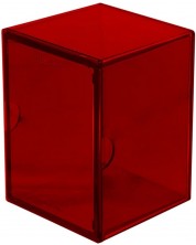 Кутия за карти Ultra Pro - Eclipse 2-Piece Deck Box, Apple Red (100+ бр.) -1