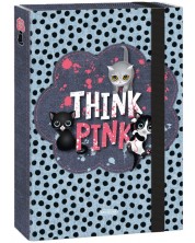 Кутия с ластик Ars Una Think-Pink - A4