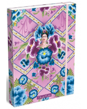 Кутия с ластик Lizzy Card - Frida Cahlo Purpura -1