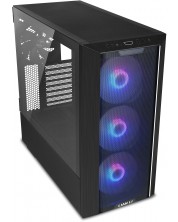 Кутия Lian-Li - Lancool III RGB, mid tower, черна/прозрачна