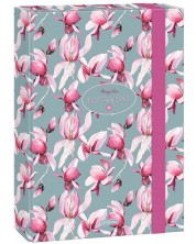 Кутия с ластик Ars Una Rosy Magnolia - A4