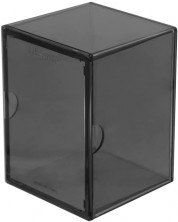 Кутия за карти Ultra Pro - Eclipse 2-Piece Deck Box, Smoke Grey (100+ бр.) -1