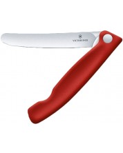 Кухненски сгъваем нож Victorinox - Swiss Classic, 11 cm, червен -1