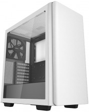 Кутия DeepCool - CK500, mid tower, бяла/прозрачна -1