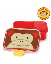 Кутия за храна Skip Hop Zoo - Маймунката Маршал -1