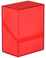 Кутия за карти Ultimate Guard Boulder Deck Case - Standard Size - Червена (60 бр.) -1