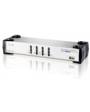 KVMP превключвател ATEN - CS1734A, 4-портов, PS/2-USB, VGA/Audio