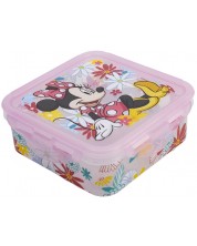 Квадратна кутия за храна Stor - Minnie Mouse, 500 ml -1