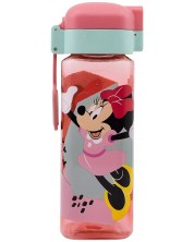 Квадратна бутилка за вода Stor Minnie Mouse - 550 ml