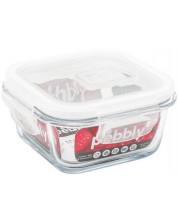 Квадратна кутия за храна Pebbly - 320 ml, 12 х 12 х 5.9cm