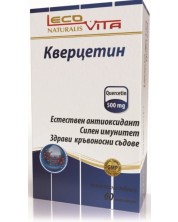 Кверцетин, 500 mg, 60 капсули, LecoVita