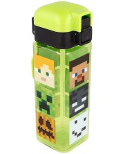 Квадратна бутилка Stor - Minecraft, 500 ml -1