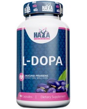 L-Dopa Mucuna Pruriens Extract, 90 капсули, Haya Labs -1