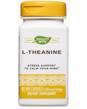L-Theanine, 60 капсули, Nature’s Way