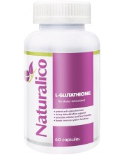 L-Glutathione, 60 капсули, Naturalico -1