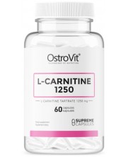 L-Carnitine 1250, 60 капсули, OstroVit -1