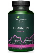 L-Carnitin, 120 капсули, Vegavero