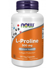 L-Proline, 120 капсули, Now -1