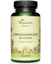 Löwenzahnwurzel Bio Extrakt, 500 mg, 90 капсули, Vegavero -1