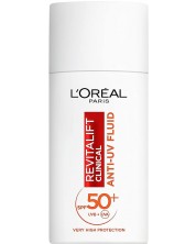 L'Oréal Revitalift Флуид за лице Clinical, Vitamin C, SPF 50+, 50 ml