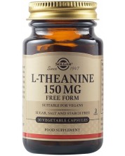 L-Theanine, 150 mg, 30 растителни капсули, Solgar -1