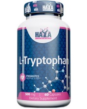 L-Tryptophan, 60 капсули, Haya Labs