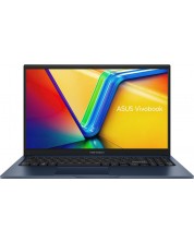 Лаптоп ASUS - VivoBook X1504VA-NJ668, 15.6'', FHD, i3-1315U, син -1