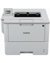 Принтер Brother - HL-L6400DW, лазерен, бял -1