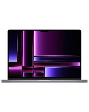 Лаптоп Apple - MacBook Pro 16, 16.2", М2 Pro 12/19, 16GB/512GB, сив -1