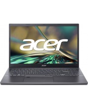 Лаптоп Acer - Aspire 5 A515-57-77E6, 15.6'', FHD, 144Hz, i7, сив -1