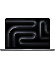 Лаптоп Apple - MacBook Pro 14, 14'', М3 8/10, 8GB/1TB, сив -1