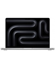 Лаптоп Apple - MacBook Pro 14, 14'', М3 Pro 12/18, 18GB/1TB, сребрист -1