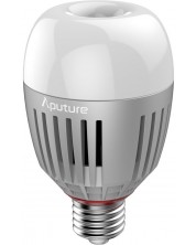 Лампа Aputure - Accent B7c, LED RGBWW, бяла -1