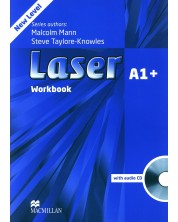 Laser 3rd Edition Level A1+: Workbook + CD / Английски език A1+: Учебна тетрадка + CD -1