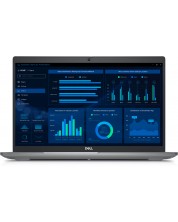 Лаптоп Dell - Precision 3581, 15.6'', FHD, i7-13700H, 16GB/512GB, сив