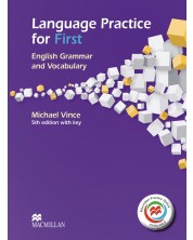 Language Practicе for First + MPO First: English Grammar and Vocabulary (with key) / Английски език (Граматика и лексика - с отговори и онлайн практика) -1