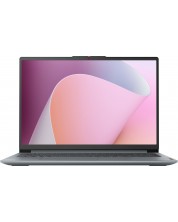 Лаптоп Lenovo - IdeaPad Slim 3 15IAN8, 15.6'', FHD, i3-N305, Arctic Grey -1