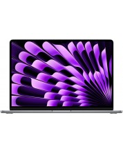 Лаптоп Apple - MacBook Air 15, 15.3", CTO, М2 8/10, 16GB/512GB, сив -1