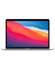 Лаптоп Apple - MacBook Air, 13.3", WQXGA, M1, 256GB, сив