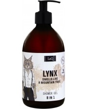 LaQ Not So Serious Душ гел 8 в 1 Lynx, 500 ml -1