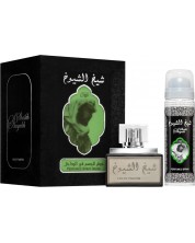 Lattafa Комплект Sheikh Al Shuyukh Black - Парфюмна вода и Дезодорант, 100 + 50 ml -1