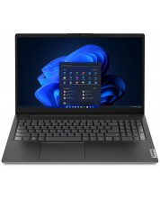 Лаптоп Lenovo - V15 G3 IAP, 15.6'', FHD, i7-1255U, черен